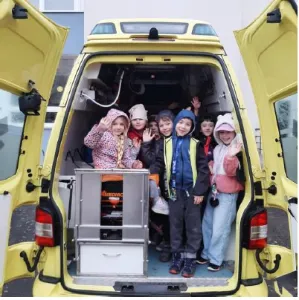 1.B se učí 1. pomoci