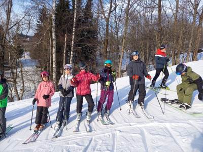 5. den lyžařského výcviku