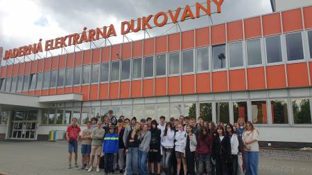 Exkurze do jaderné elektrárny Dukovany a výlet do Třebíče