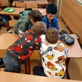 Velikonoční apríl v 1.B