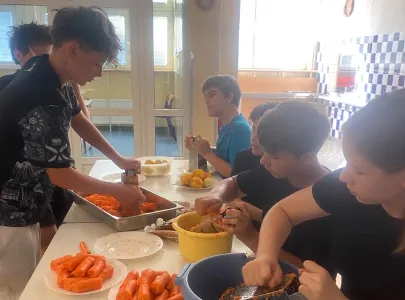 7.D Přípravy na Jarmark