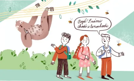 Jarní výzva s Pěšky do školy