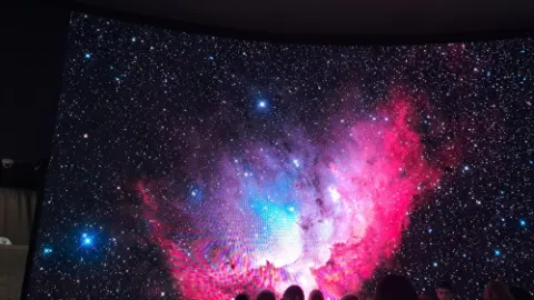 4.A - návštěva planetária