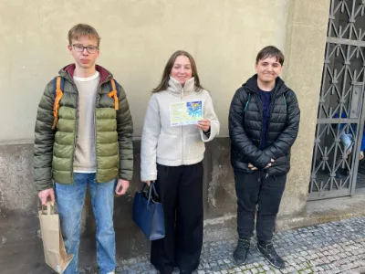 Tým deváťáků uspěl v soutěži MaSo