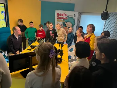 5.A - Český rozhlas exkurze