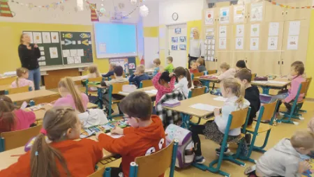 Návštěva dětí z MŠ Němčická