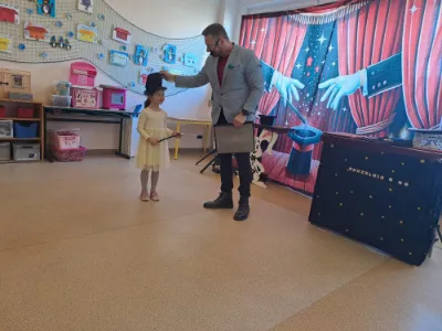 Velkolepá kouzelnická show ve školní družině