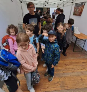  3.A a výstava bezobratlých v botanické zahradě.  