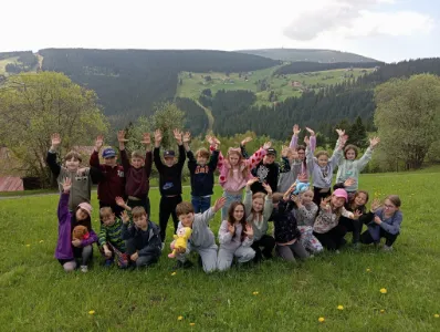 3.C na škole v přírodě