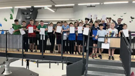 Předávání vysvědčení 6.B