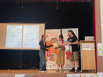 1. místo v soutěži Vykoumej Komix