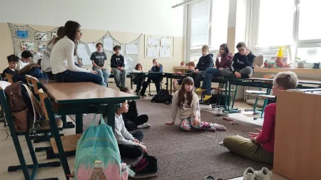 6.C na besedě s Janou S. 