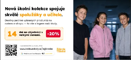 Školní eshop opět otevřen