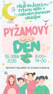 Pyžamový den 16.1.2026