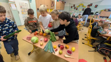 Ovoce a zelenina ve 2.A