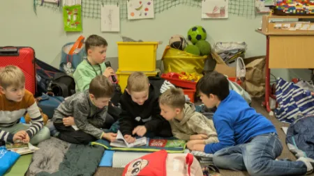 Přespávání ve škole