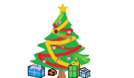 Adventní nálada na informatice 1. st.