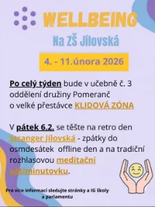 Wellbeing ve škole 