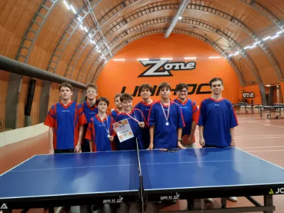 3. místo mladších žáků v ping-pongu!